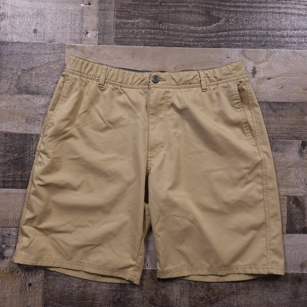 Columbia Cool‎ Coil Omni-Shade Flex Shorts men's 38 khaki